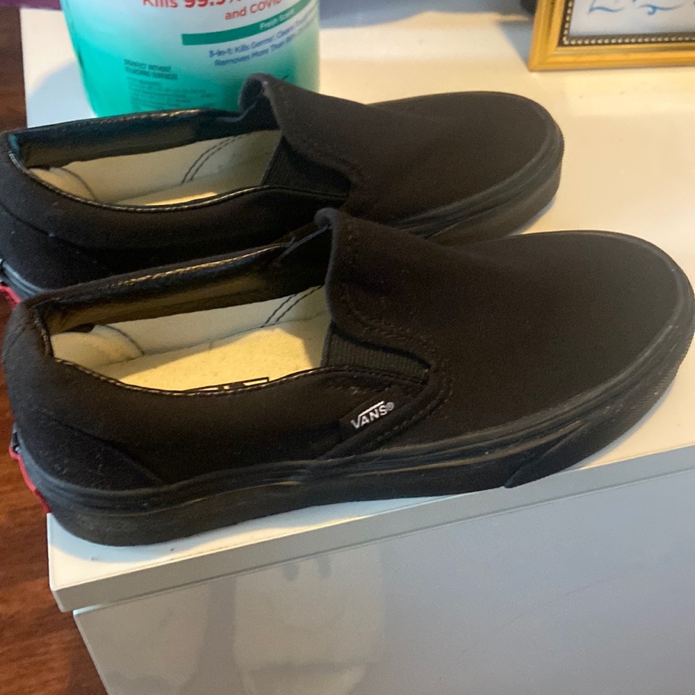 Slip on vans size 3.5